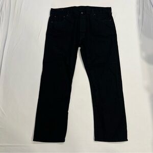 Levi’s 501 Original Black Jeans W44 L32 Straight Leg Button Fly